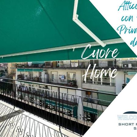 Wh - Cuore Home - Attico Monolocale Con Parcheggio Gratuito - 5 Minuti Dal Centro - Wifi Sanremo Dış mekan fotoğraf