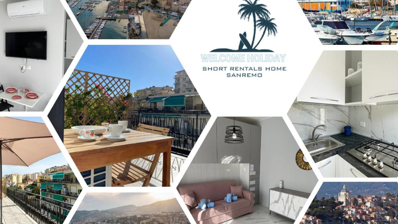 Wh - Cuore Home - Attico Monolocale Con Parcheggio Gratuito - 5 Minuti Dal Centro - Wifi Sanremo Dış mekan fotoğraf